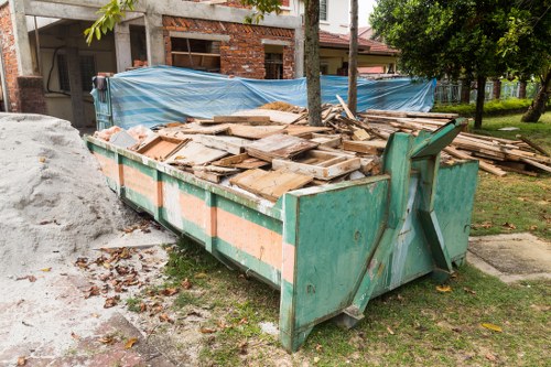 Van packed for house clearance in Barnet street